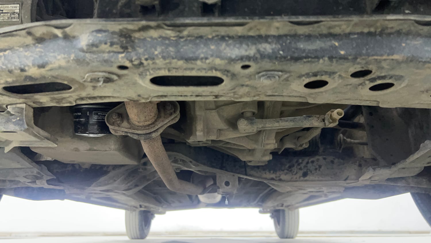 Used 2017 Maruti Suzuki Celerio VXi Petrol Manual extra FRONT LEFT UNDERBODY VIEW