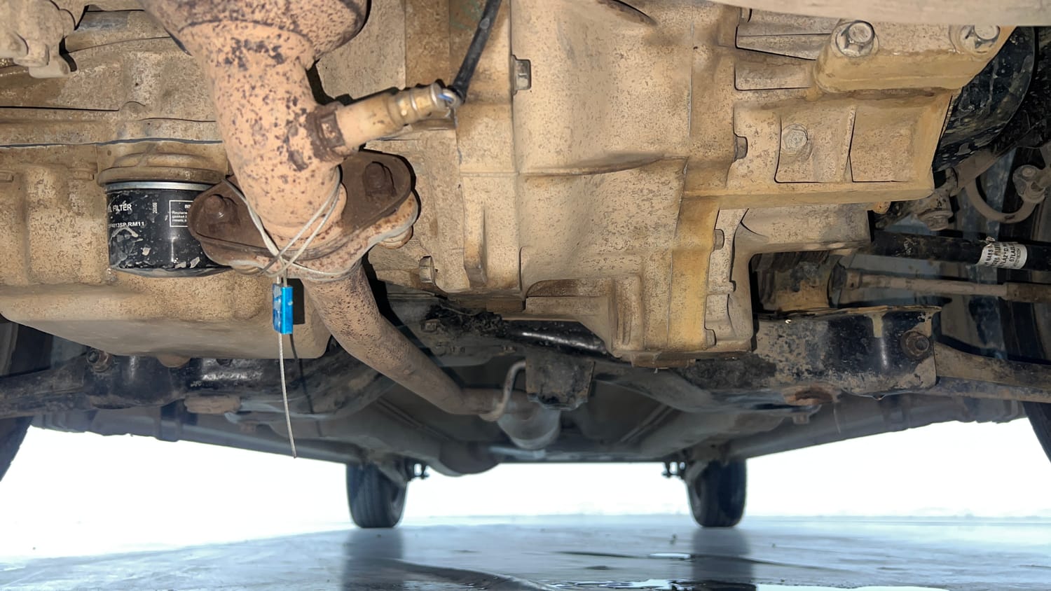 Used 2018 Maruti Suzuki Wagon R VXI Petrol Manual extra FRONT LEFT UNDERBODY VIEW