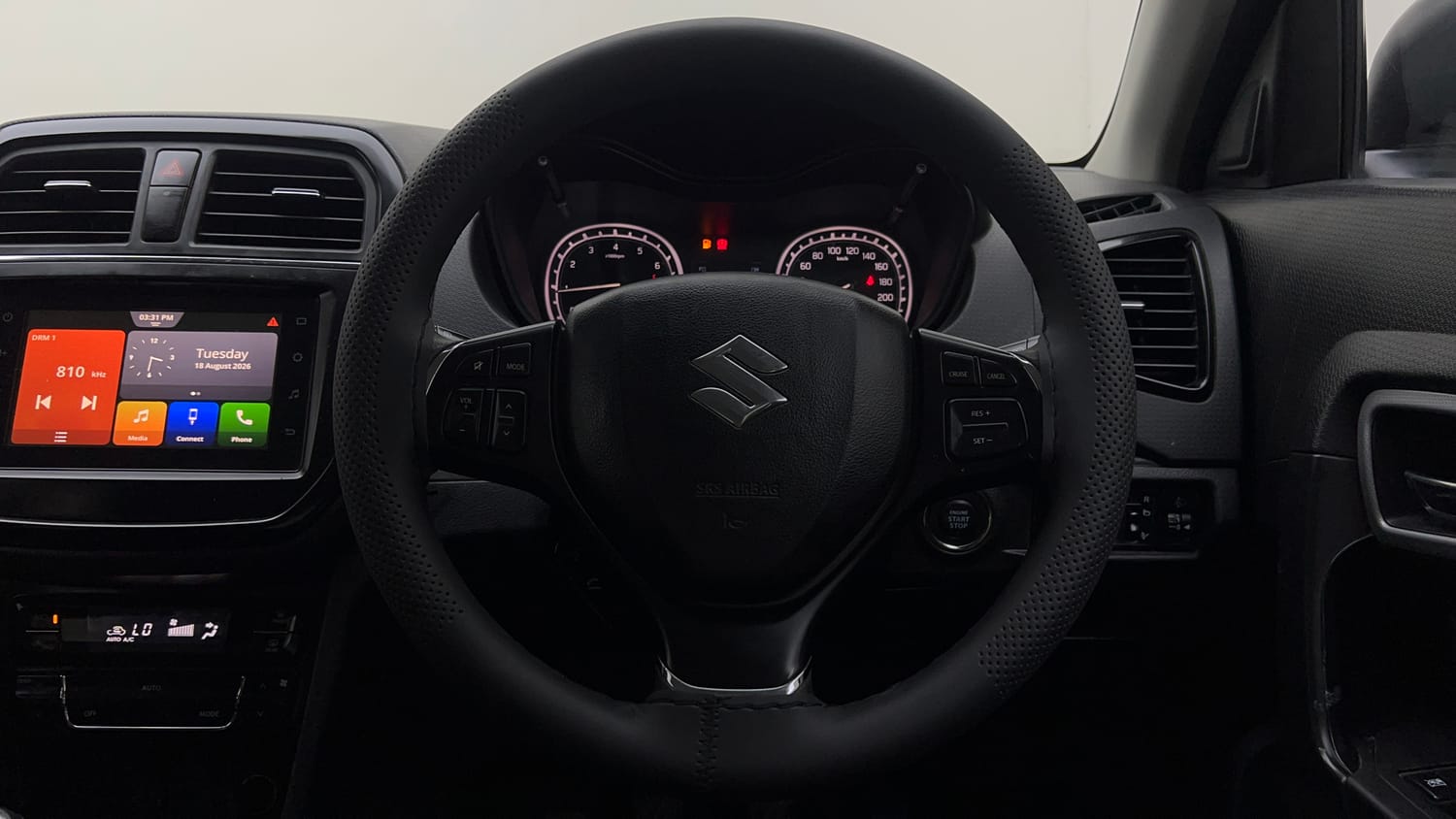 Used 2021 maruti-suzuki Vitara Brezza ZXi Petrol Manual interior STEERING VIEW