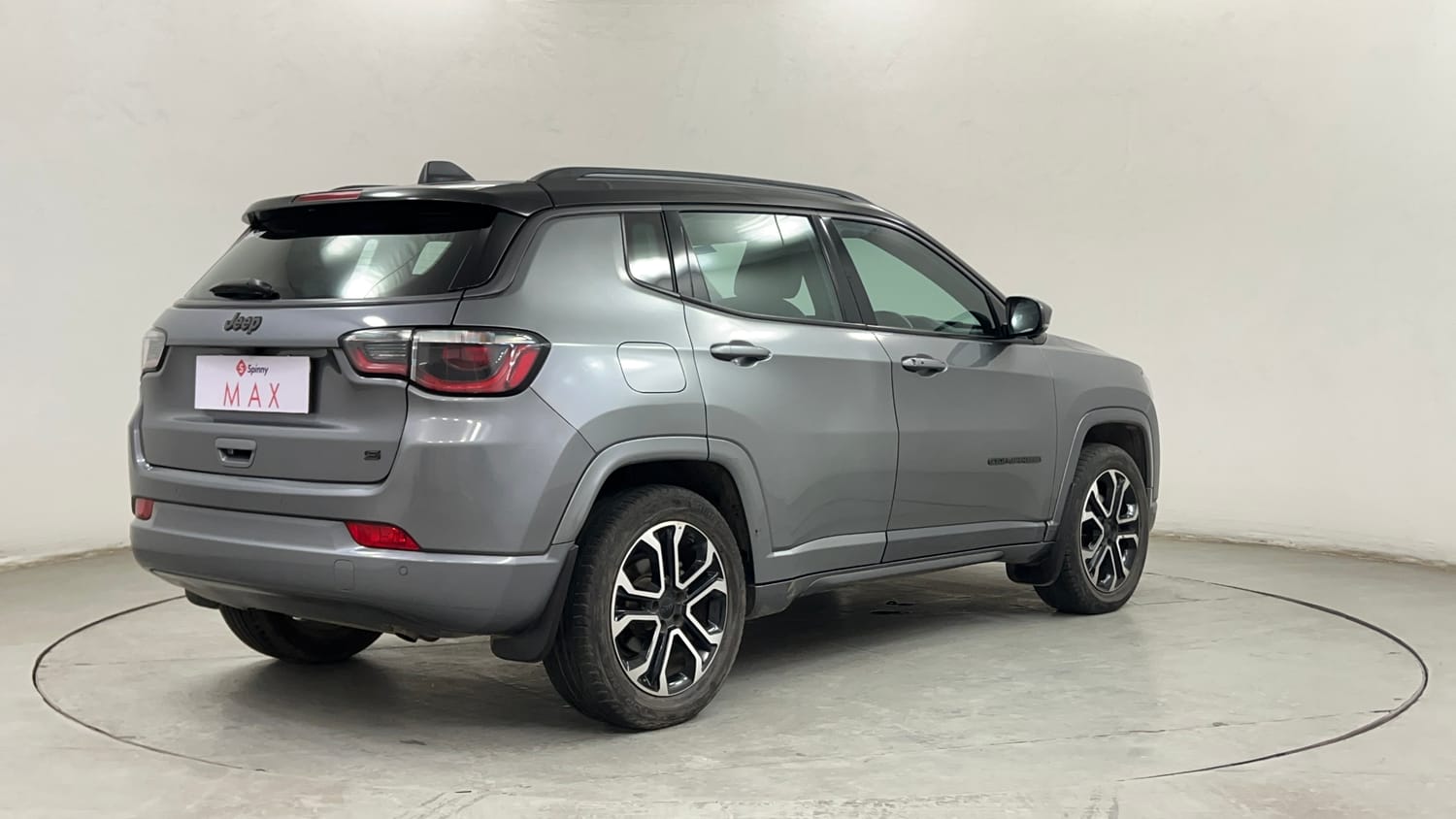 Used 2022 Jeep Compass Model S (O) 1.4 Petrol DCT Petrol Automatic exterior RIGHT REAR CORNER VIEW