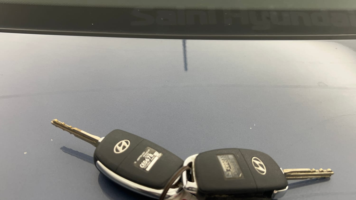 Used 2015 Hyundai Xcent S 1.2 Petrol Manual extra CAR KEY VIEW