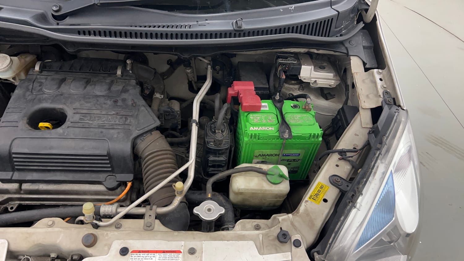 Used 2018 Maruti Suzuki Wagon R 1.0 VXI AMT (O) Petrol Automatic engine ENGINE LEFT SIDE VIEW