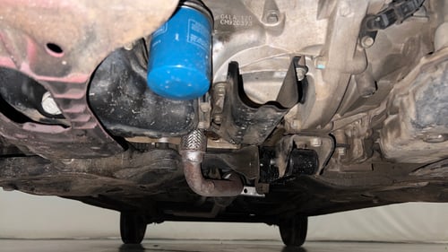 Used 2012 Hyundai i10 Sportz 1.2 AT Kappa2 Petrol Automatic extra FRONT LEFT UNDERBODY VIEW