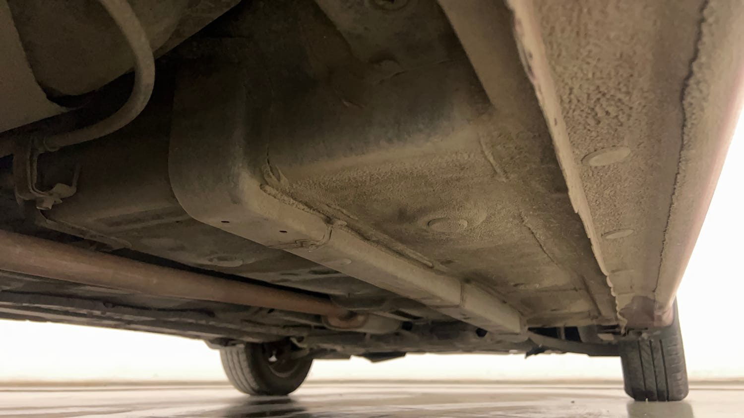 Used 2017 Hyundai Grand i10 Sportz (O) 1.2 Kappa VTVT Petrol Manual extra REAR RIGHT UNDERBODY VIEW
