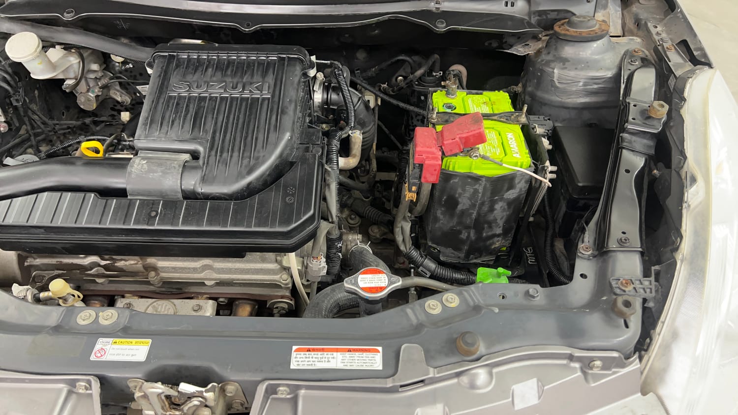 Used 2014 Maruti Suzuki Swift Dzire ZXI Petrol Manual engine ENGINE LEFT SIDE VIEW
