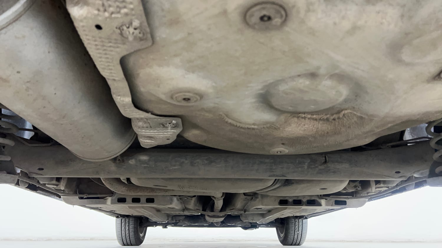 Used 2016 Volkswagen Polo GT TSI Petrol Automatic extra REAR UNDERBODY VIEW (TAKEN FROM REAR)