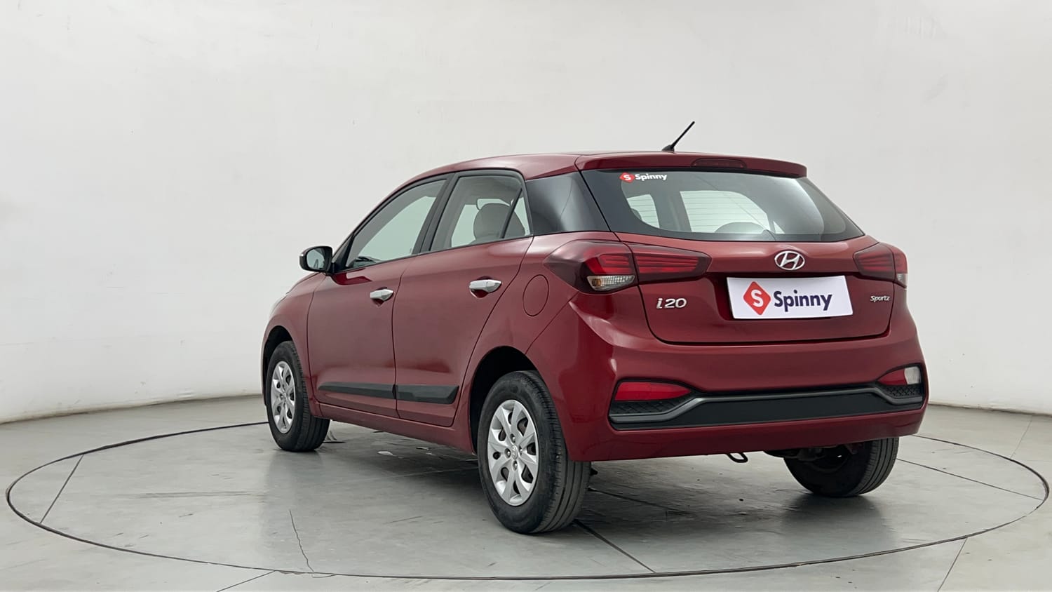 Used 2018 Hyundai Elite i20 Sportz 1.2 Petrol Manual exterior LEFT REAR CORNER VIEW