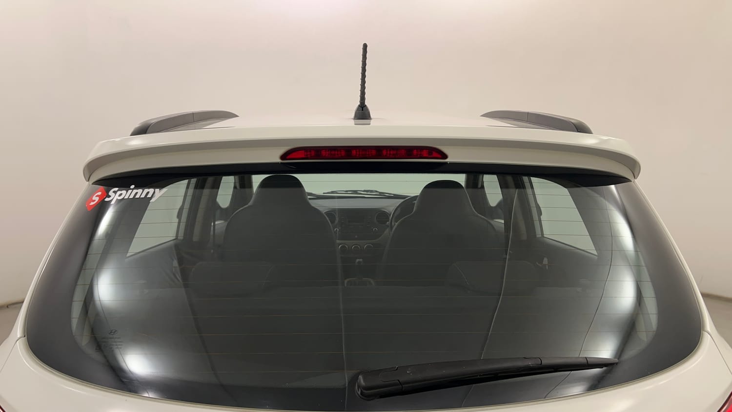 Used 2014 Hyundai Grand i10 Asta AT 1.2 Kappa VTVT Petrol Automatic exterior BACK WINDSHIELD VIEW