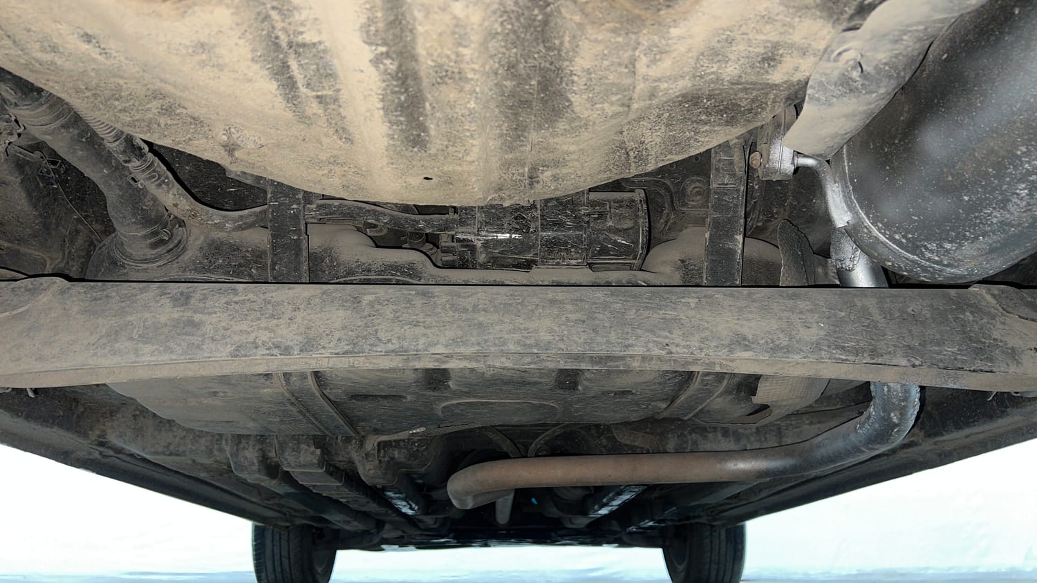 Used 2015 Hyundai Elite i20 Asta 1.2 Petrol Manual extra REAR UNDERBODY VIEW (TAKEN FROM REAR)
