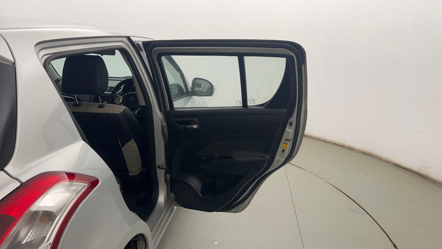 Used 2013 Maruti Suzuki Swift VXi Petrol Manual interior RIGHT REAR DOOR OPEN VIEW