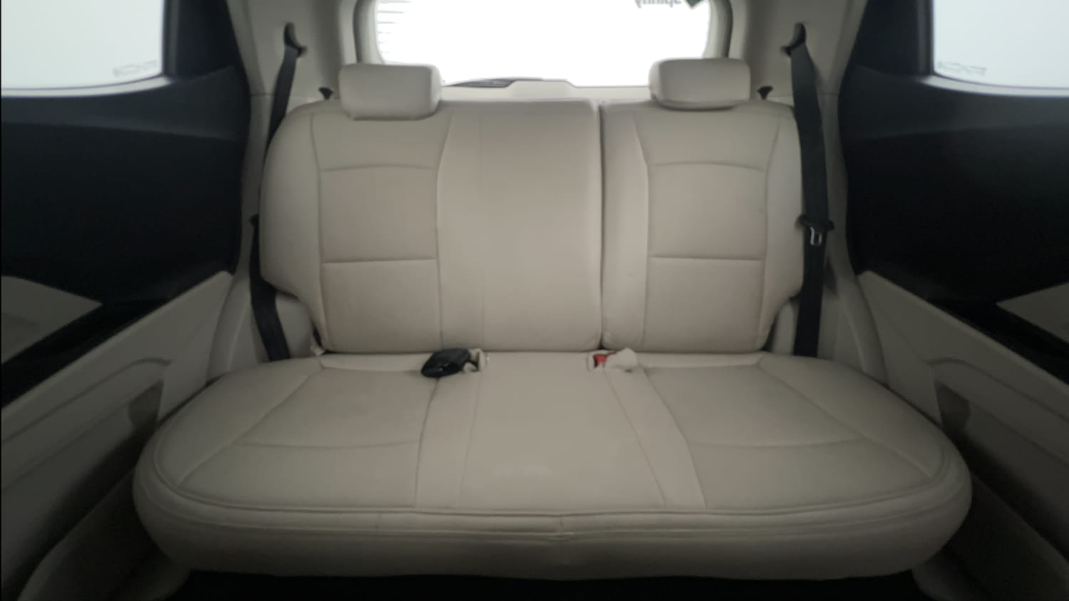 Used 2023 Mahindra XUV 300 W8 1.2 Petrol Petrol Manual interior REAR SEAT CONDITION VIEW