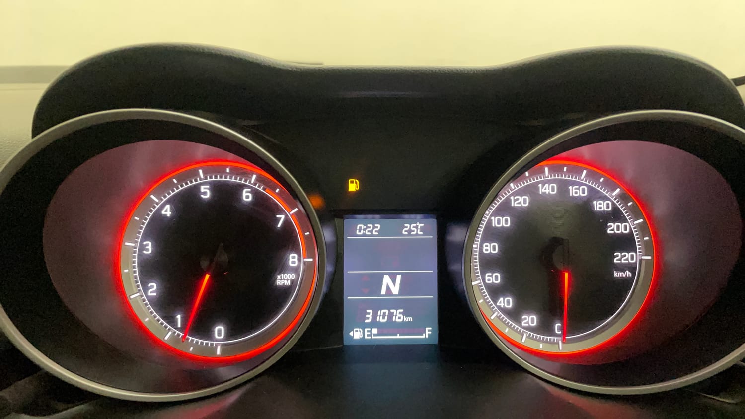 Used 2023 Maruti Suzuki Swift ZXi AMT Petrol Automatic interior CLUSTERMETER VIEW