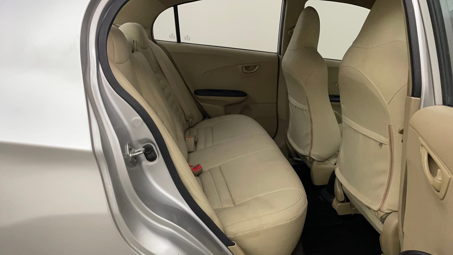 Used 2014 Honda Amaze 1.2 S AT i-VTEC Petrol Automatic interior RIGHT SIDE REAR DOOR CABIN VIEW