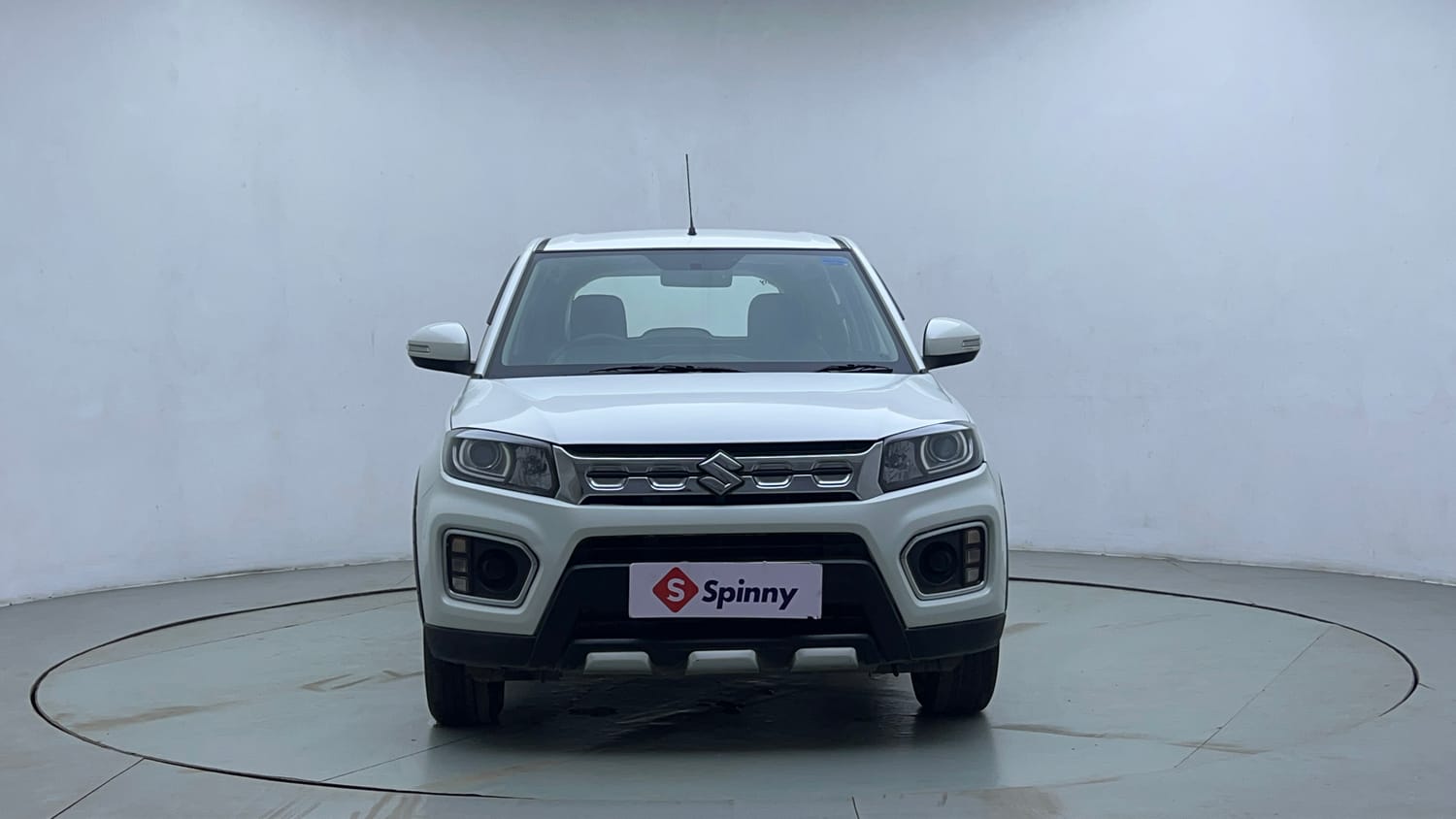 Used 2021 maruti-suzuki Vitara Brezza LXi Petrol Manual exterior FRONT VIEW