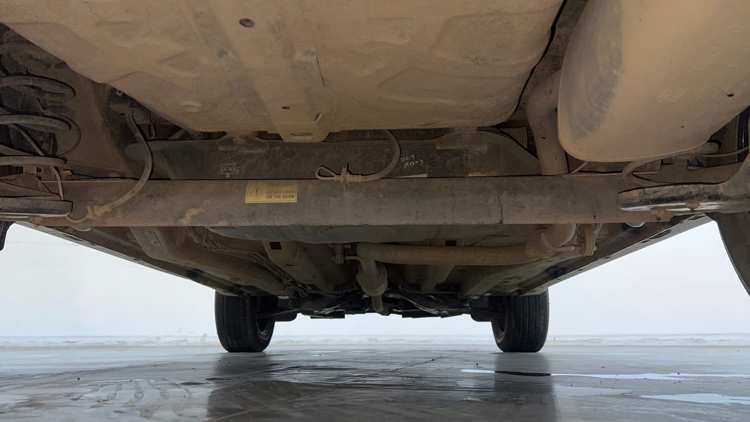 Used 2023 Tata Nexon Creative 1.2 Revotron Petrol 6MT Petrol Manual extra REAR UNDERBODY VIEW (TAKEN FROM REAR)