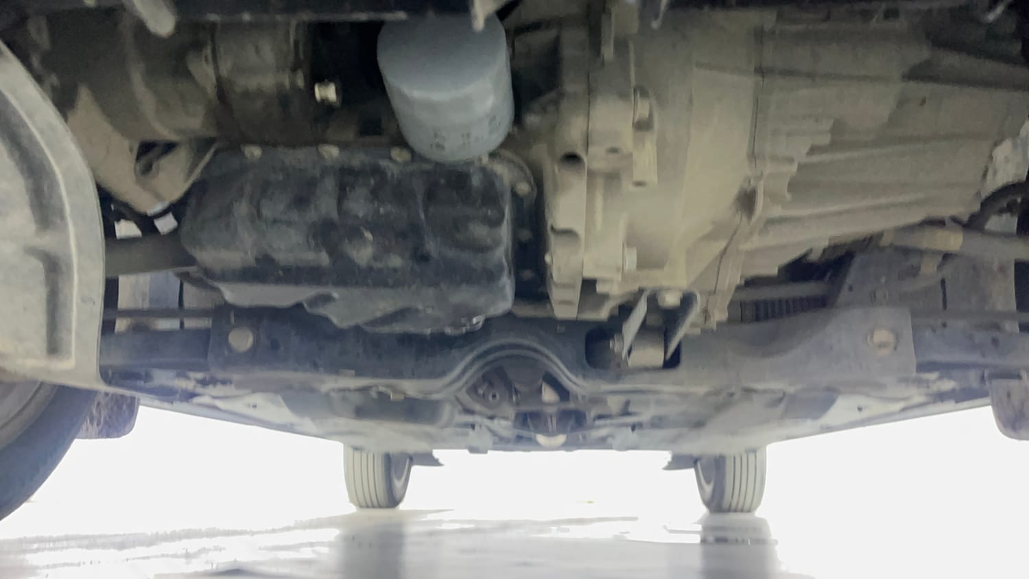 Used 2021 Volkswagen Polo Trendline 1.0L MPI Petrol Manual extra FRONT LEFT UNDERBODY VIEW