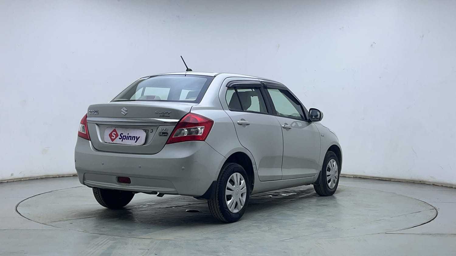 Used 2014 Maruti Suzuki Swift Dzire VXI Petrol Manual exterior RIGHT REAR CORNER VIEW