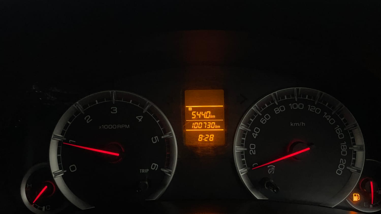 Used 2016 Maruti Suzuki Swift VDi (O) Diesel Manual interior CLUSTERMETER VIEW