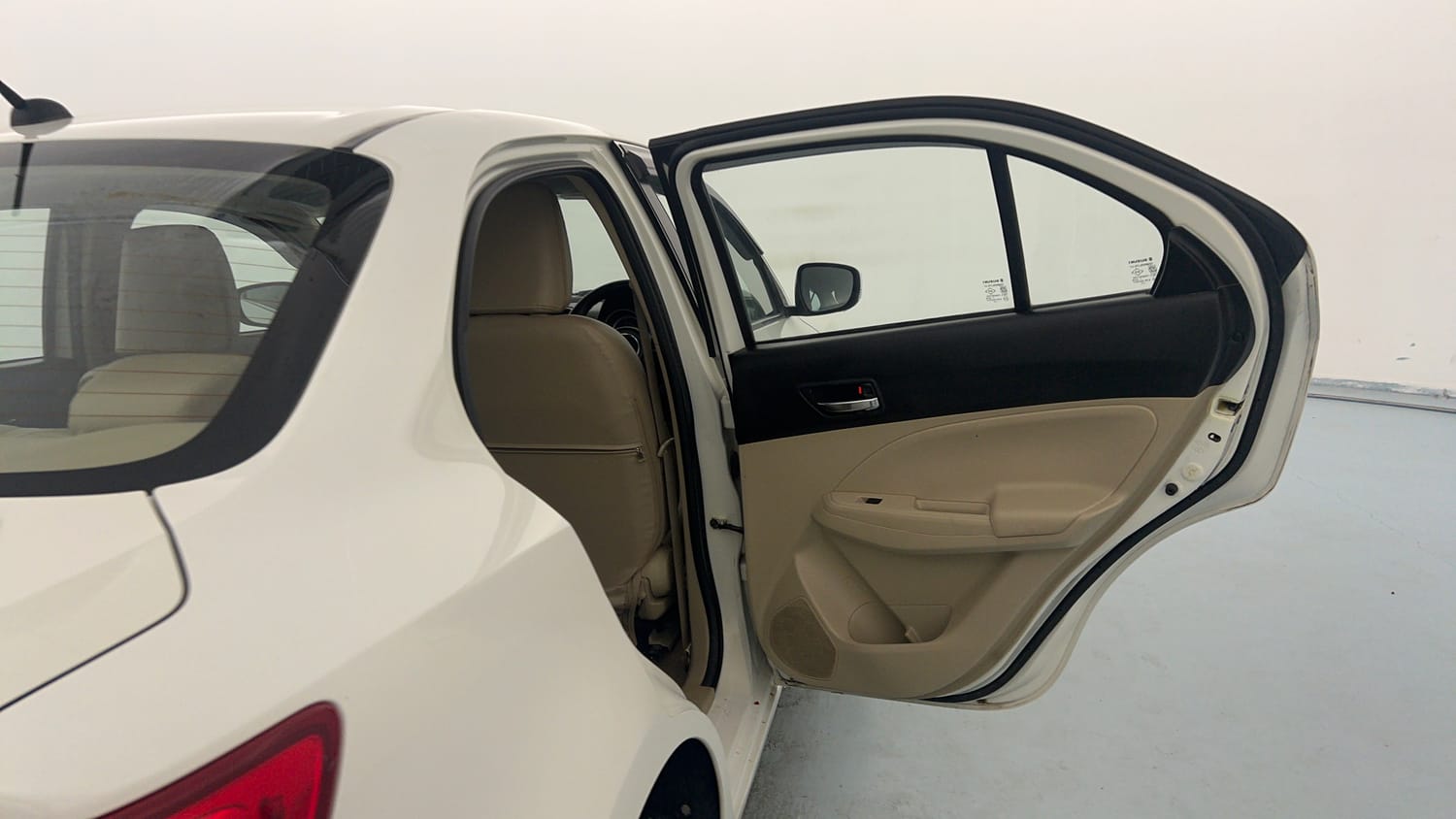 Used 2022 Maruti Suzuki Dzire ZXi Plus Petrol Manual interior RIGHT REAR DOOR OPEN VIEW