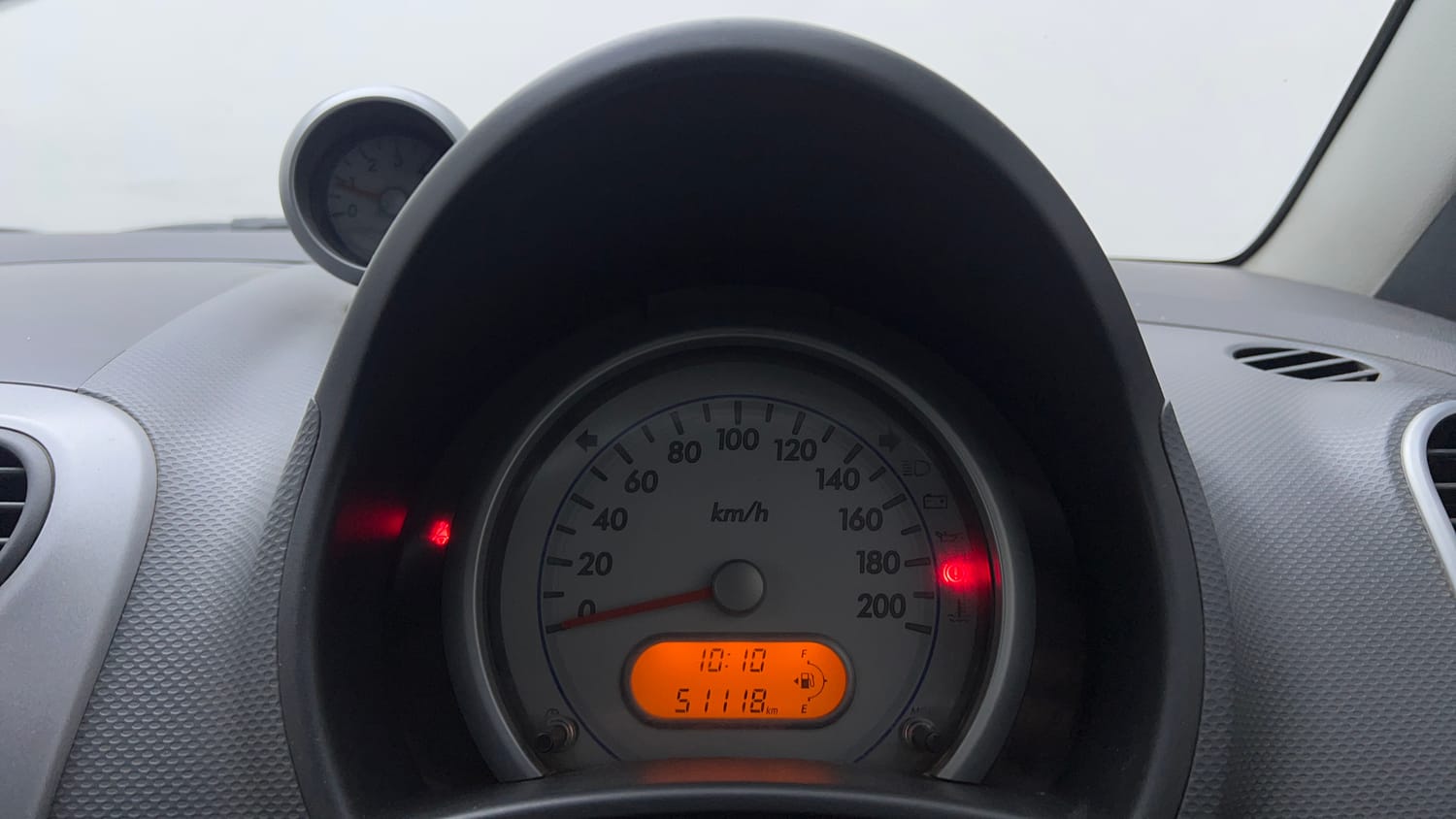 Used 2015 Maruti Suzuki Ritz Vxi BS-IV Petrol Manual interior CLUSTERMETER VIEW
