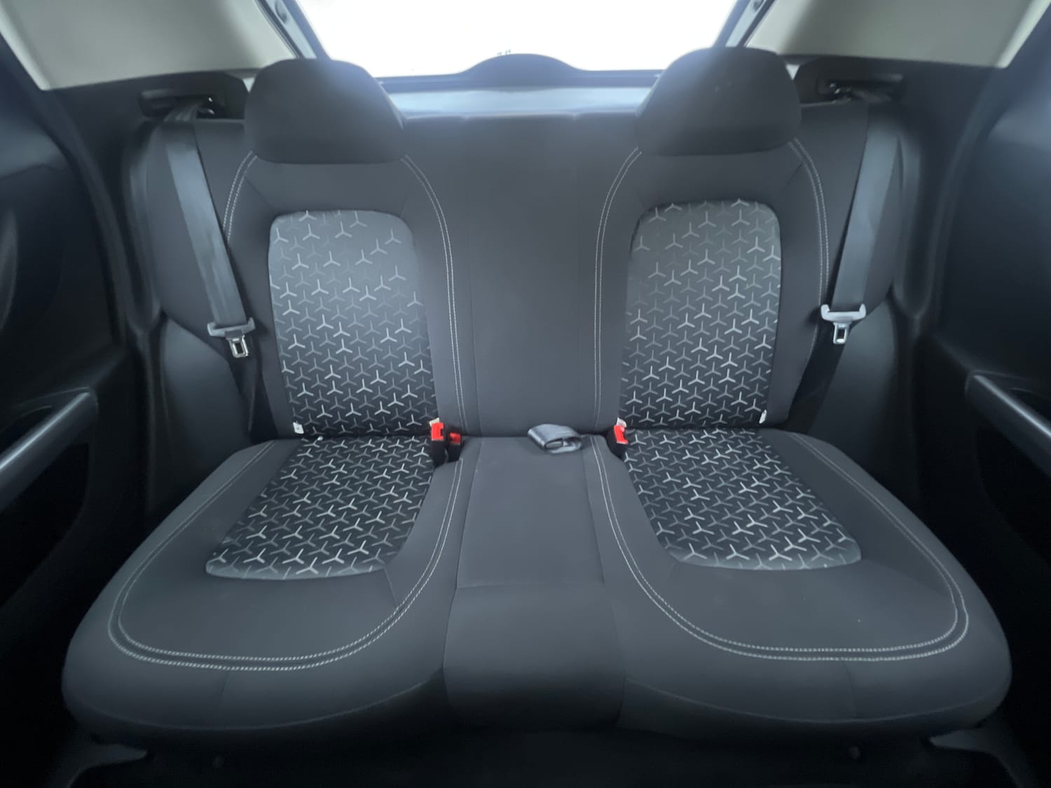 Used 2021 Tata Nexon XM Petrol Manual interior REAR SEAT CONDITION VIEW