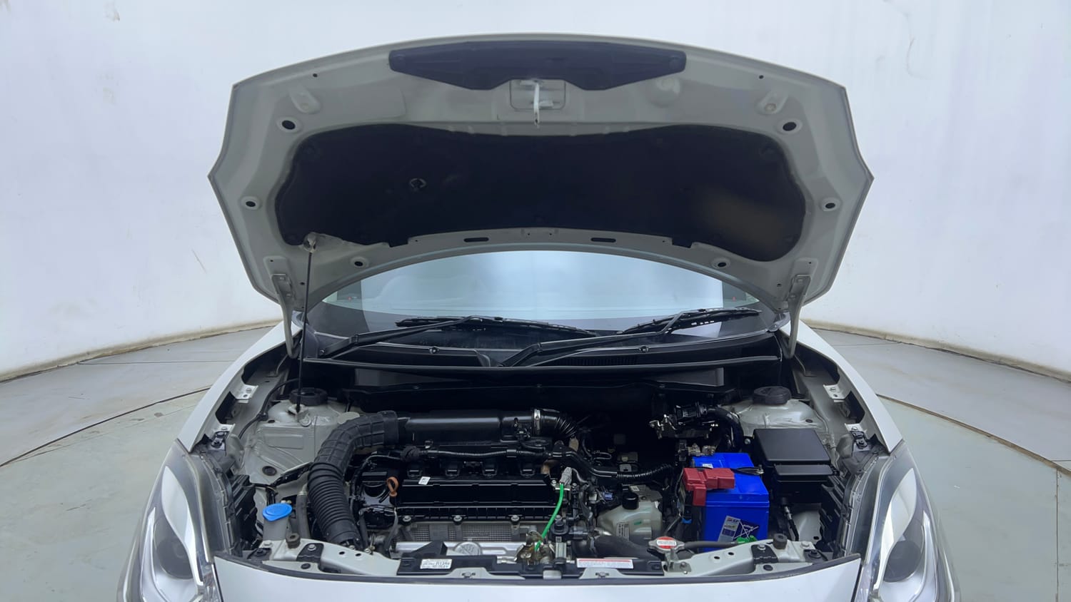 Used 2023 Maruti Suzuki Swift ZXi Plus AMT Petrol Automatic engine ENGINE & BONNET OPEN FRONT VIEW