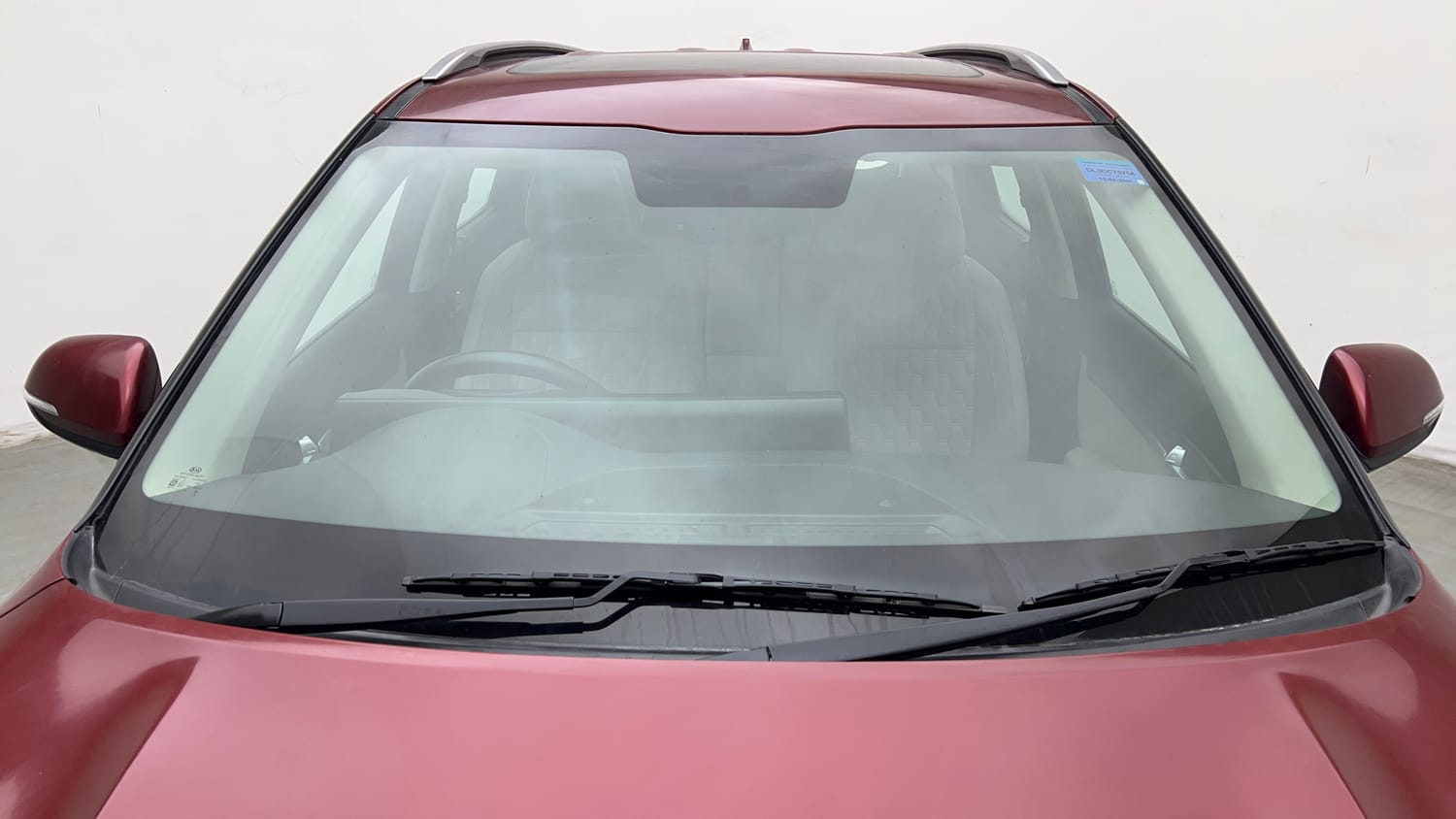 Used 2021 kia Seltos HTX IVT 1.5 Petrol Automatic exterior FRONT WINDSHIELD VIEW
