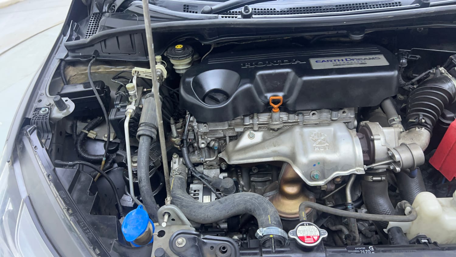 Used 2017 Honda City ZX Diesel Diesel Manual engine ENGINE RIGHT SIDE VIEW