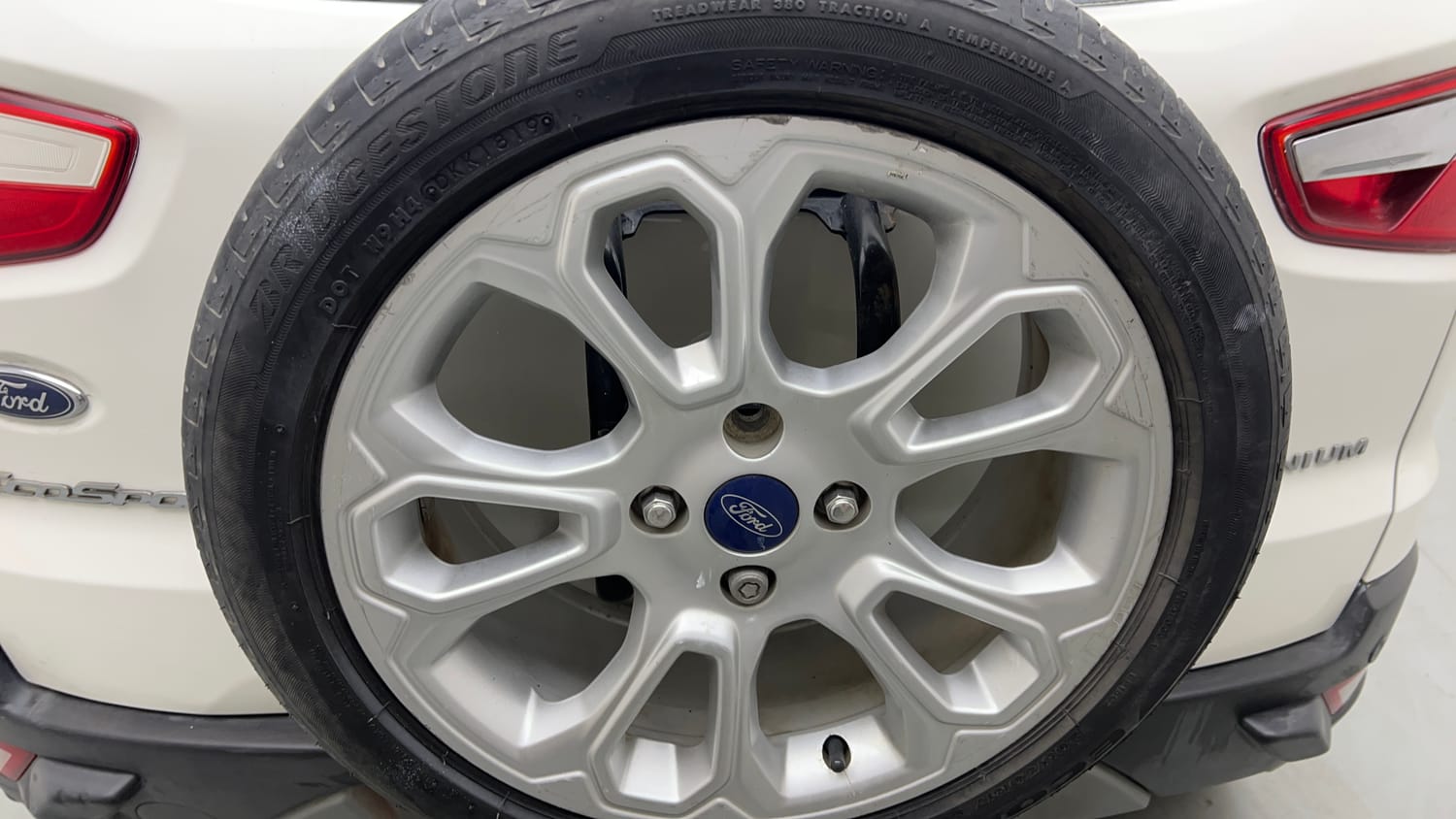 Used 2018 Ford EcoSport Titanium + 1.5L Ti-VCT Petrol Manual tyres SPARE TYRE VIEW