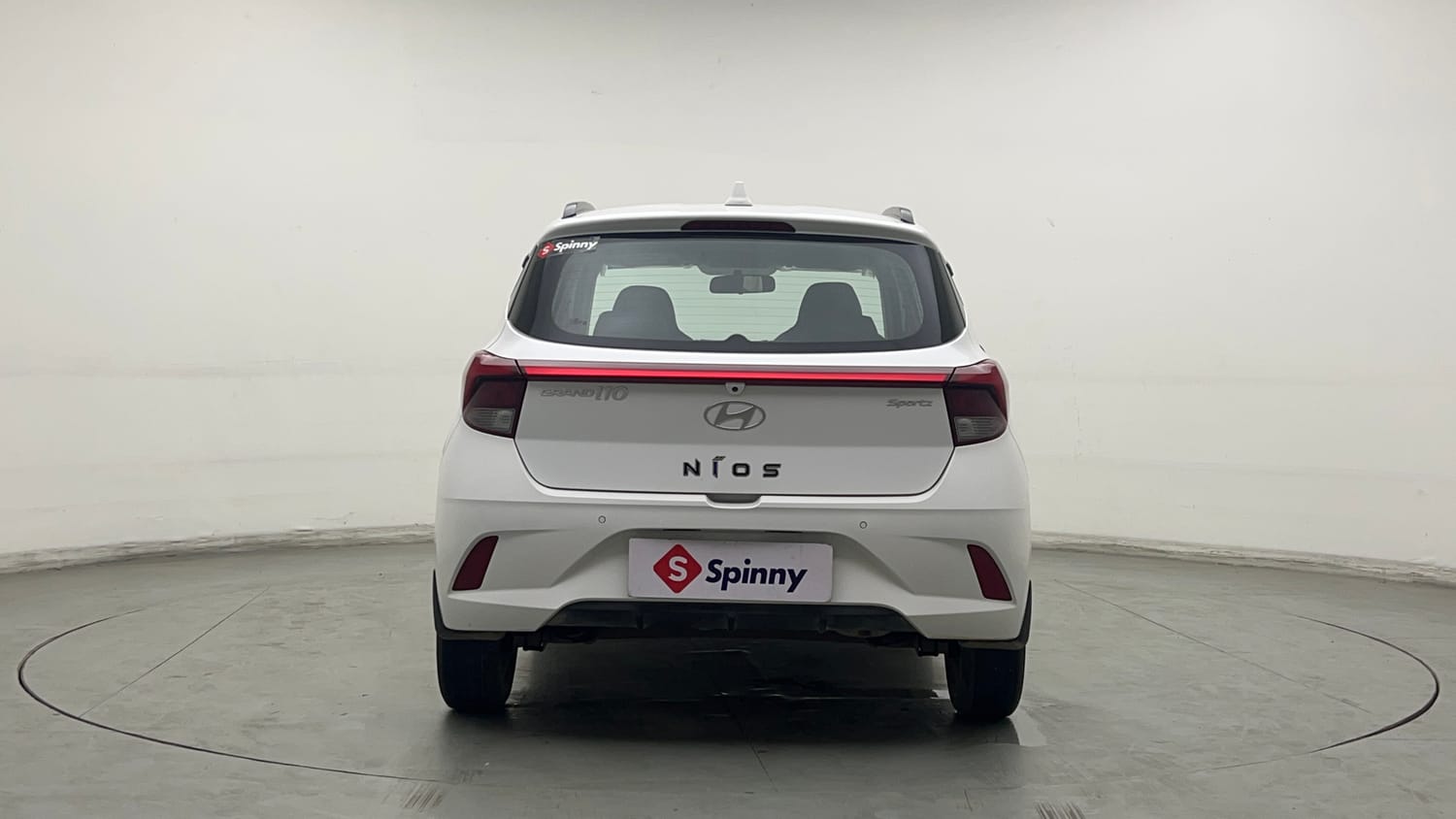 Used 2023 Hyundai Grand i10 Nios Sportz 1.2 Kappa VTVT Petrol Manual exterior BACK VIEW