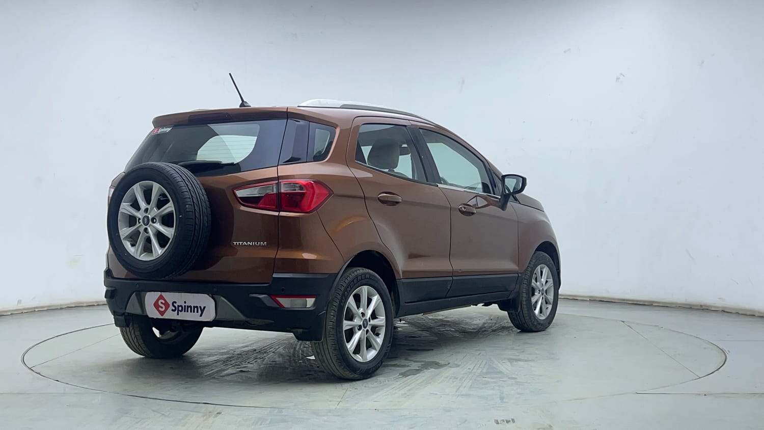 Used 2018 Ford EcoSport Titanium 1.5L Ti-VCT Petrol Manual exterior RIGHT REAR CORNER VIEW