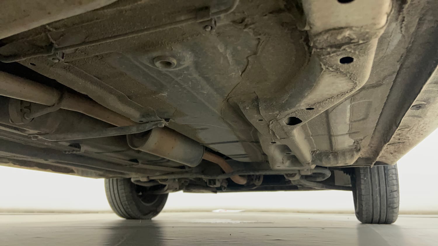 Used 2022 Tata Tiago XT CNG Cng Manual extra REAR RIGHT UNDERBODY VIEW