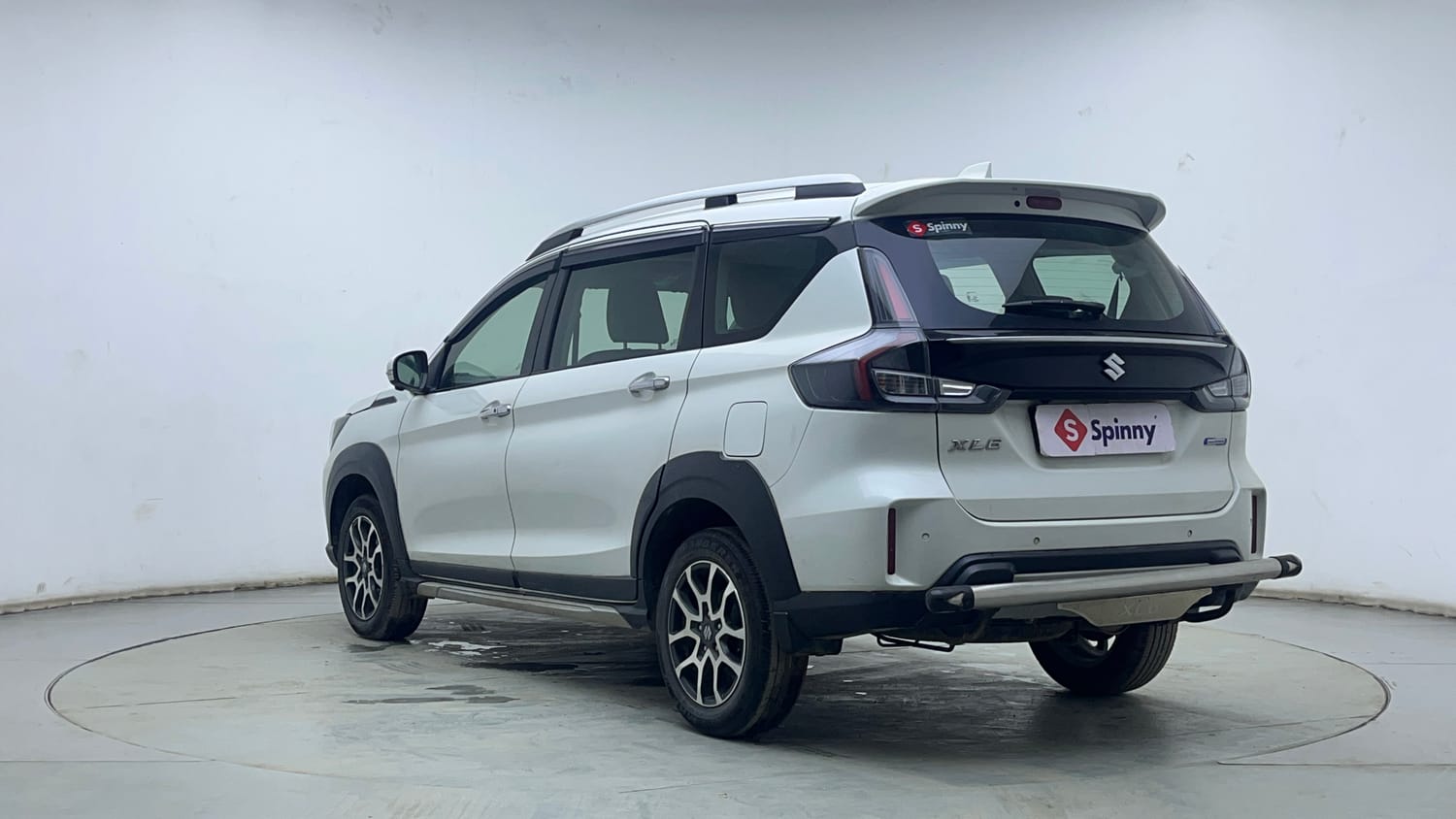 Used 2022 Maruti Suzuki XL6 Alpha MT Petrol Petrol Manual exterior LEFT REAR CORNER VIEW