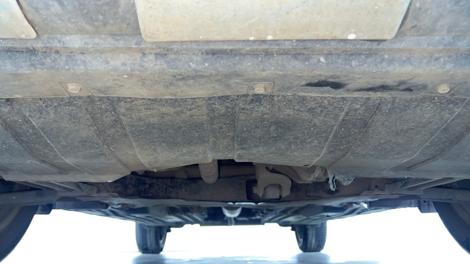 Used 2021 maruti-suzuki Vitara Brezza LXi Petrol Manual extra FRONT LEFT UNDERBODY VIEW