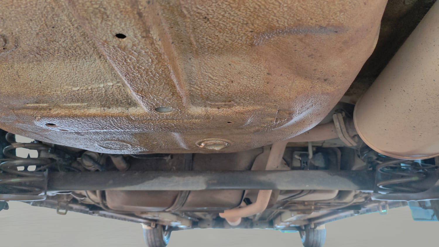Used 2018 Maruti Suzuki Ciaz Zeta 1.4 MT Petrol Manual extra REAR UNDERBODY VIEW (TAKEN FROM REAR)