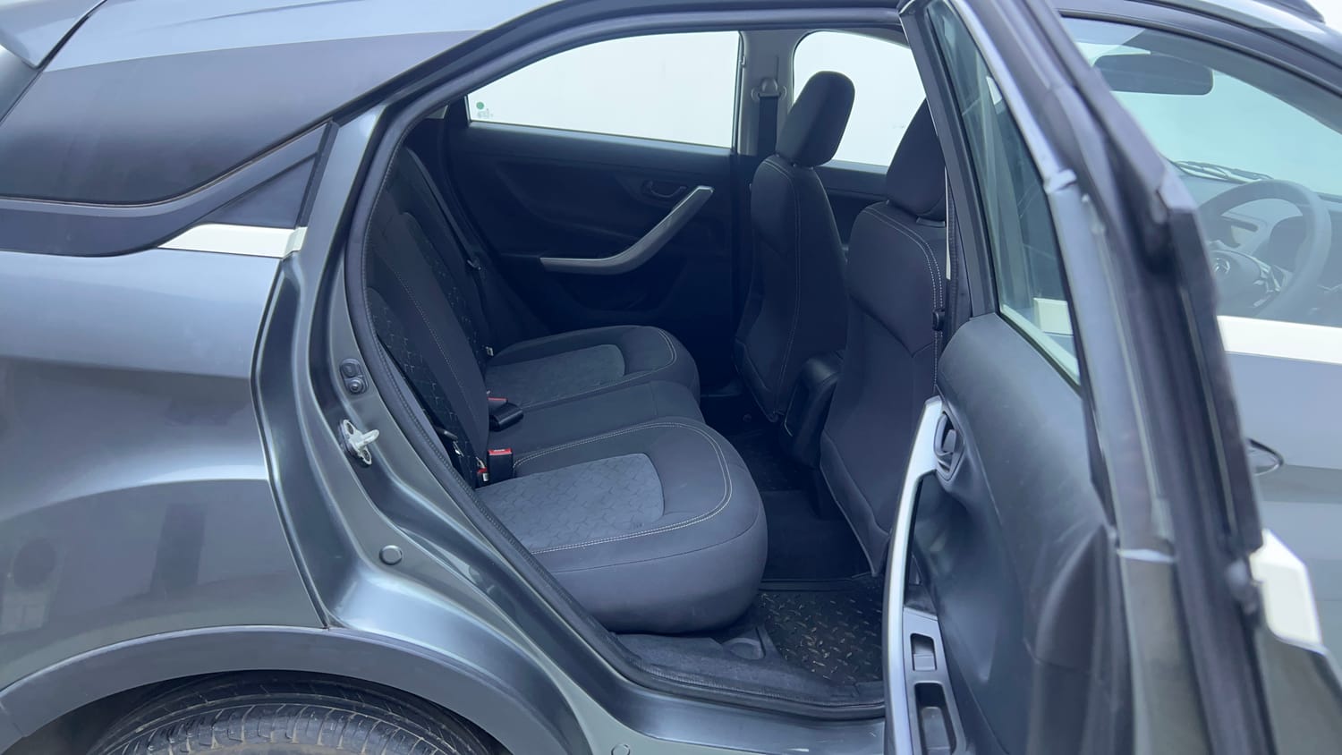 Used 2021 Tata Nexon XM Petrol Manual interior RIGHT SIDE REAR DOOR CABIN VIEW