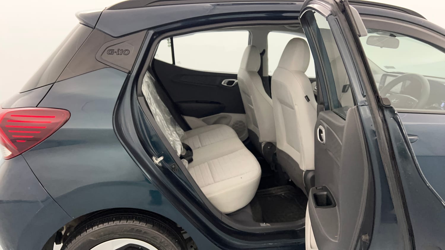 Used 2023 Hyundai Grand i10 Nios Sportz 1.2 Kappa VTVT Petrol Manual interior RIGHT SIDE REAR DOOR CABIN VIEW