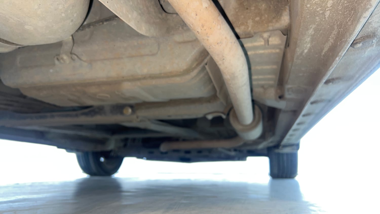 Used 2021 Honda City ZX CVT Petrol Petrol Automatic extra REAR RIGHT UNDERBODY VIEW