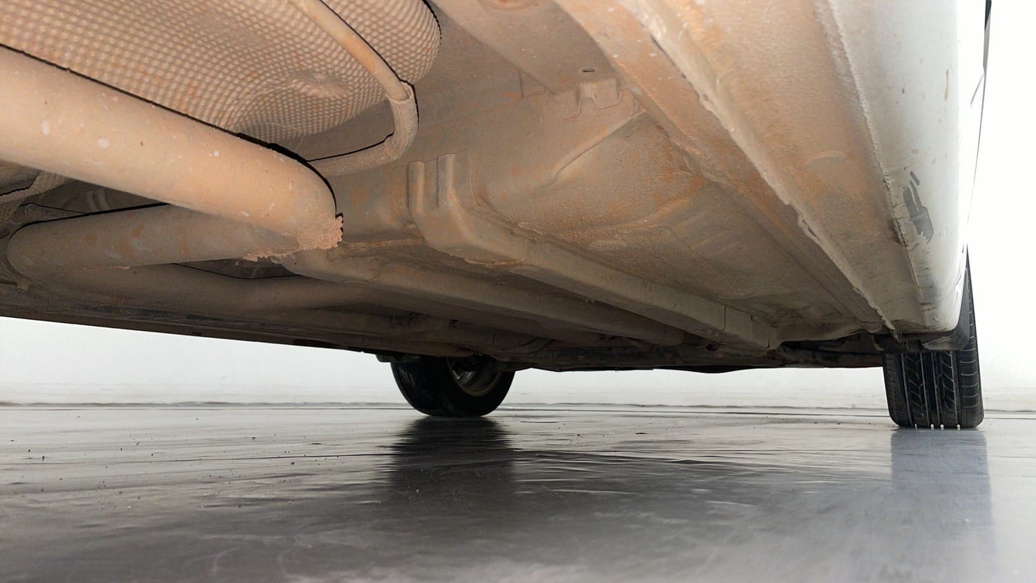 Used 2016 Hyundai Elite i20 Asta 1.4 CRDI (O) Diesel Manual extra REAR RIGHT UNDERBODY VIEW