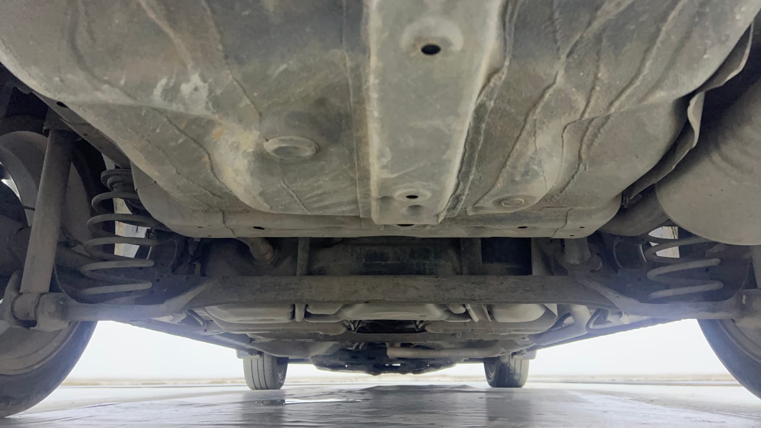 Used 2017 Honda City ZX Diesel Diesel Manual extra REAR UNDERBODY VIEW (TAKEN FROM REAR)