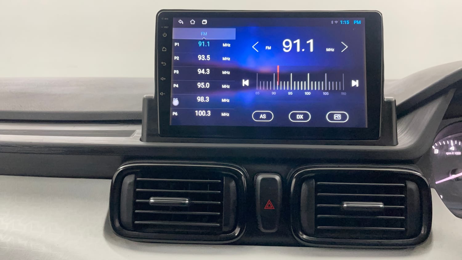 Used 2021 Tata Punch Pure MT Petrol Manual interior MUSIC SYSTEM & AC CONTROL VIEW