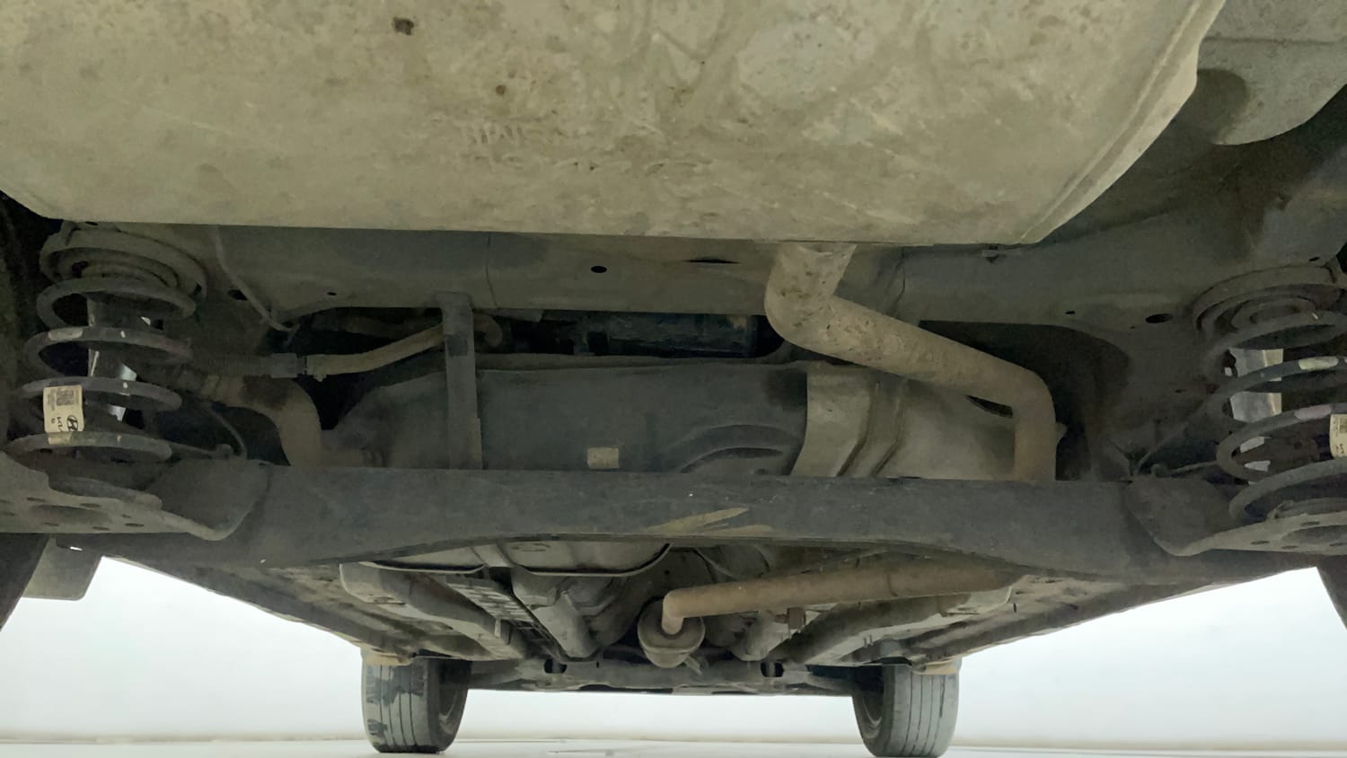 Used 2024 Hyundai Creta 1.5 MPi Petrol MT S Petrol Manual extra REAR UNDERBODY VIEW (TAKEN FROM REAR)