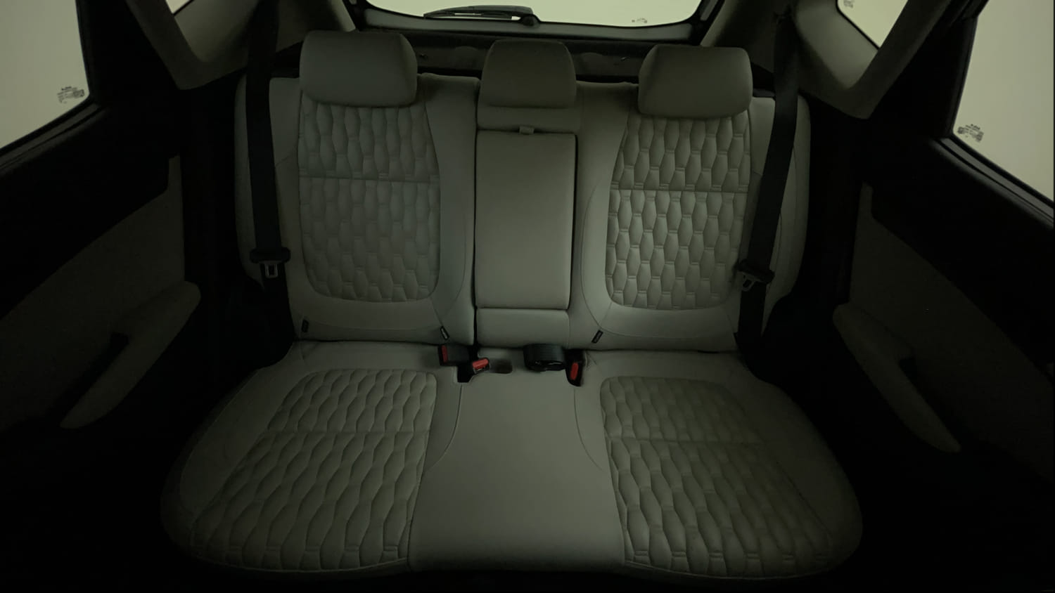 Used 2023 Kia Seltos HTX 1.5 Petrol Manual interior REAR SEAT CONDITION VIEW