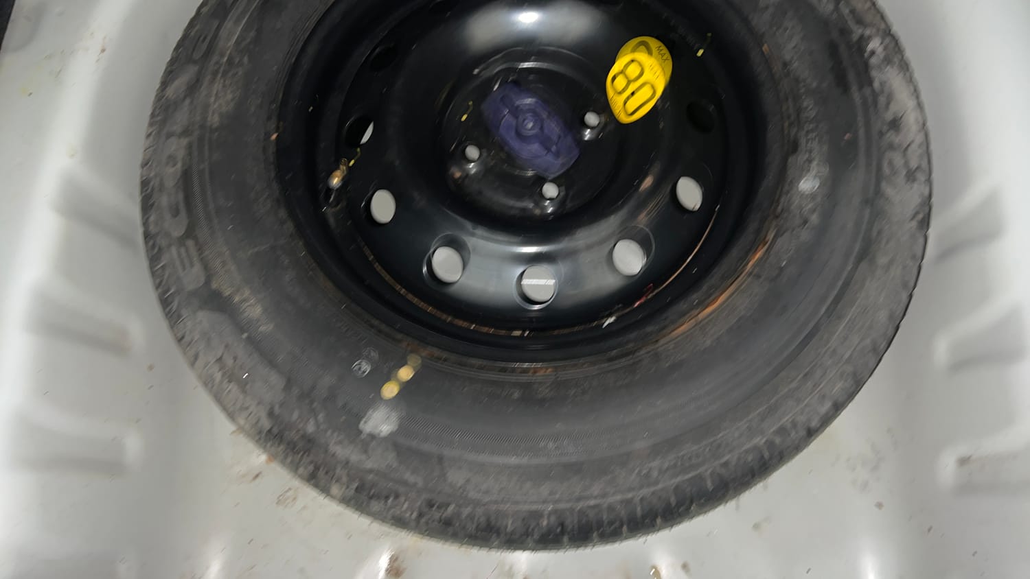 Used 2022 Maruti Suzuki Dzire ZXi Plus Petrol Manual tyres SPARE TYRE VIEW