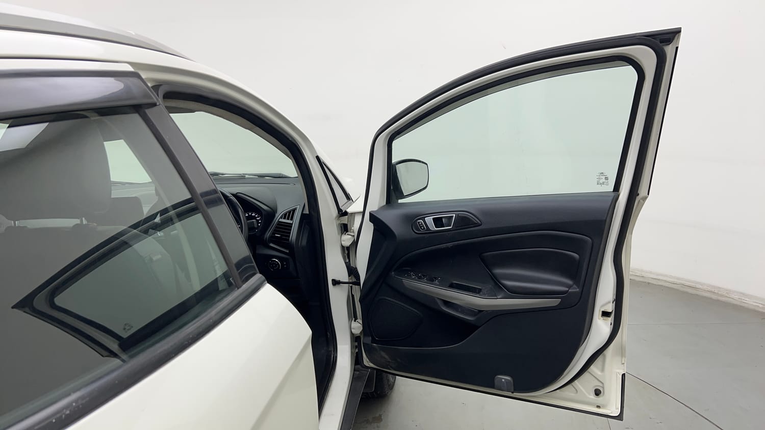 Used 2018 Ford EcoSport Titanium + 1.5L Ti-VCT Petrol Manual interior RIGHT FRONT DOOR OPEN VIEW