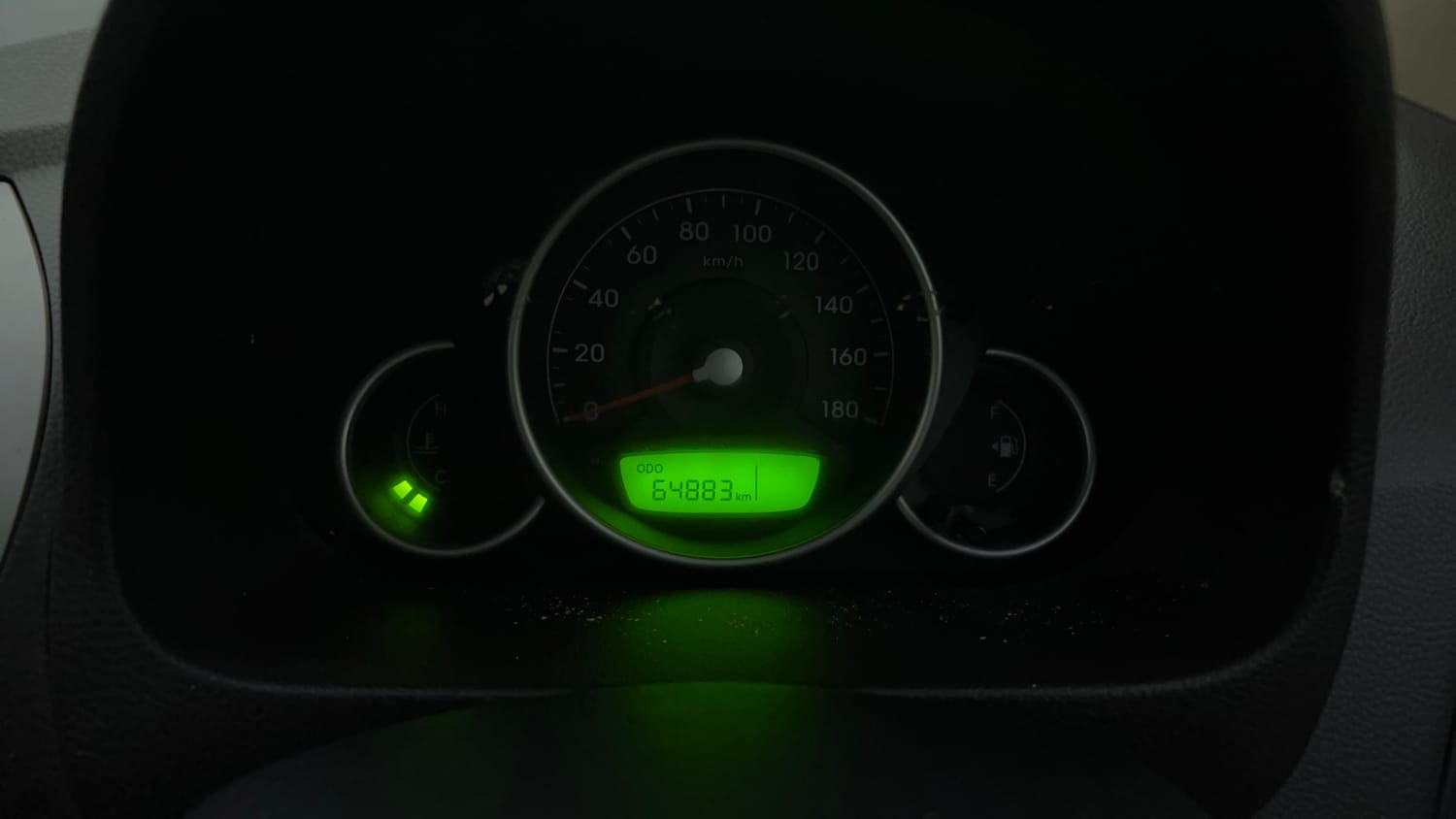 Used 2017 hyundai Eon Magna+ (O) Petrol Manual interior CLUSTERMETER VIEW