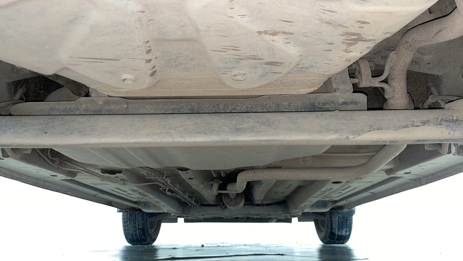 Used 2021 Tata Punch Pure MT Petrol Manual extra REAR UNDERBODY VIEW (TAKEN FROM REAR)