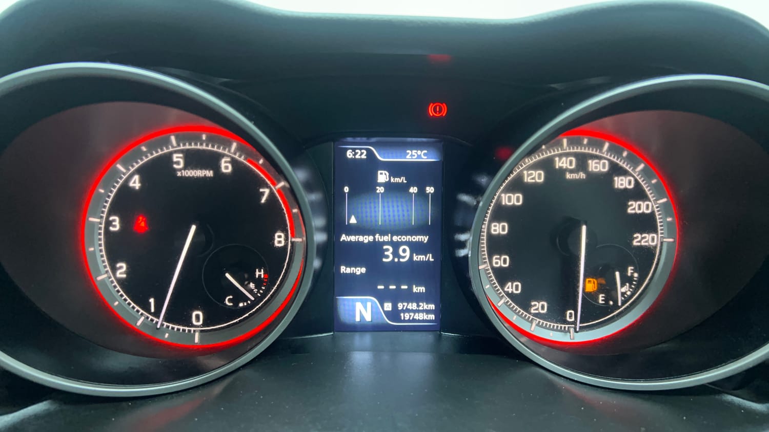 Used 2023 Maruti Suzuki Swift ZXi Plus AMT Petrol Automatic interior CLUSTERMETER VIEW