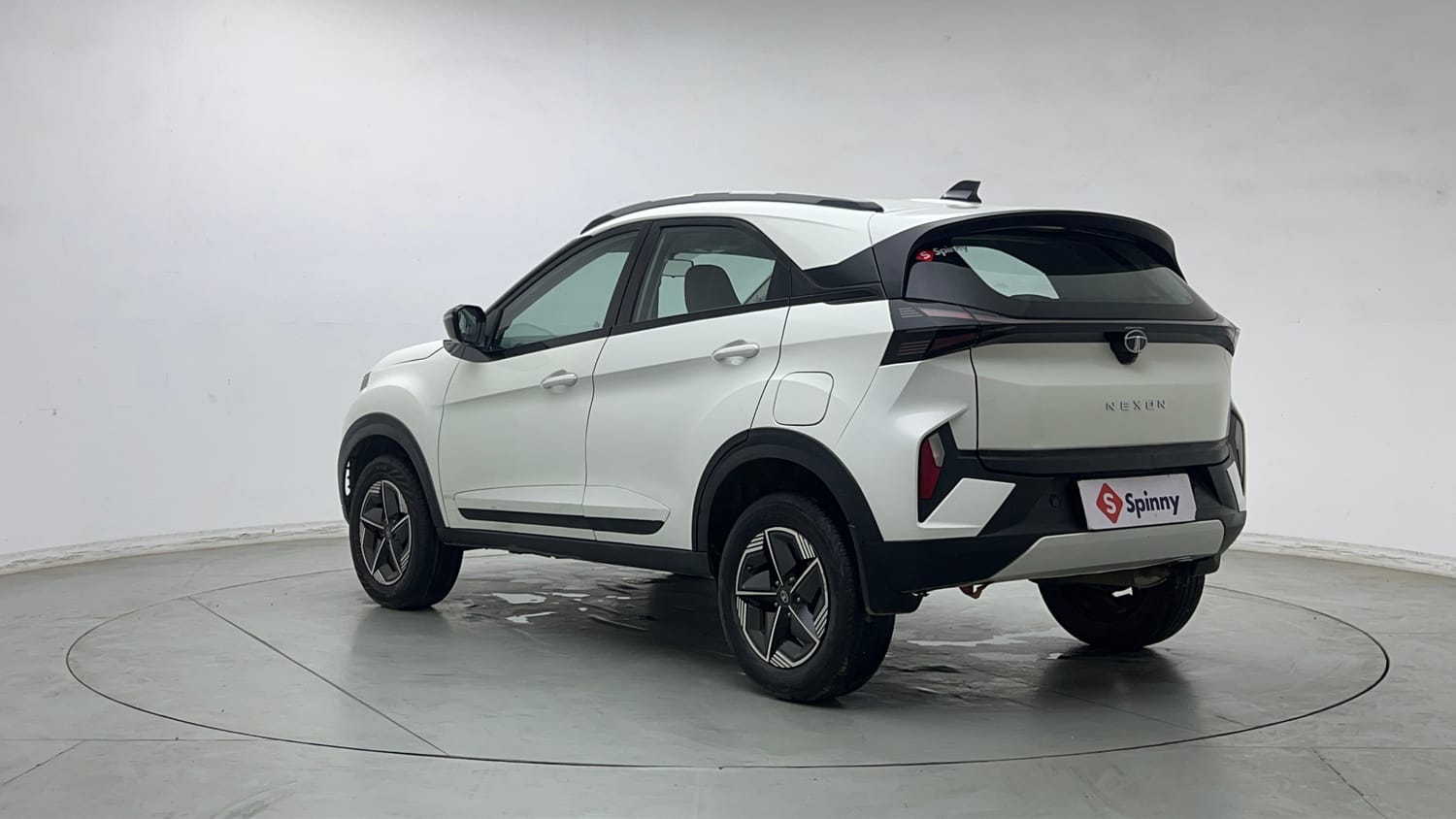 Used 2023 Tata Nexon Creative 1.2 Revotron Petrol 6MT Petrol Manual exterior LEFT REAR CORNER VIEW
