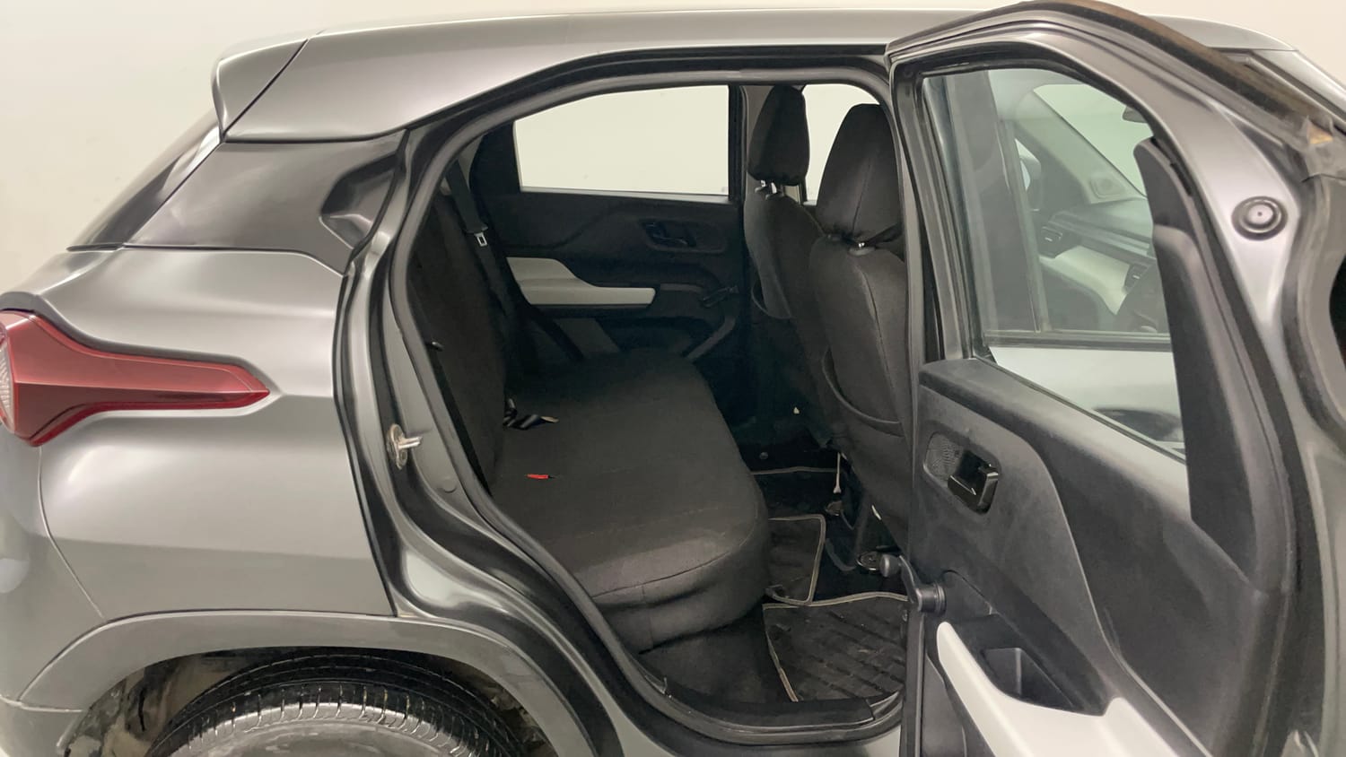 Used 2021 Tata Punch Pure MT Petrol Manual interior RIGHT SIDE REAR DOOR CABIN VIEW